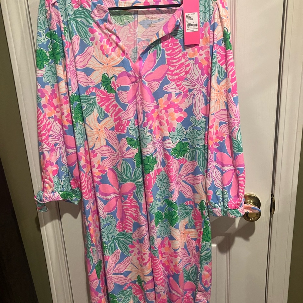 NWT Lilly Pulitzer Cath 3/4 sleeve dress